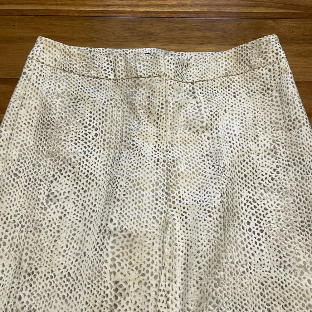NIC+ZOE Leopard Print Cream Pants - Picture 3 of 5
